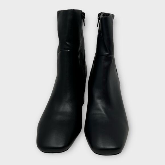 Nordstrom Rack Naja Faux Leather Ankle Bootie Size 7 - Picture 5 of 7